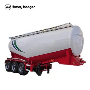 3 Axle 35 Ton Cement Bulker Trailer