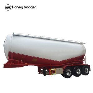 3 Axle 60 Ton Cement Tanker Trailer